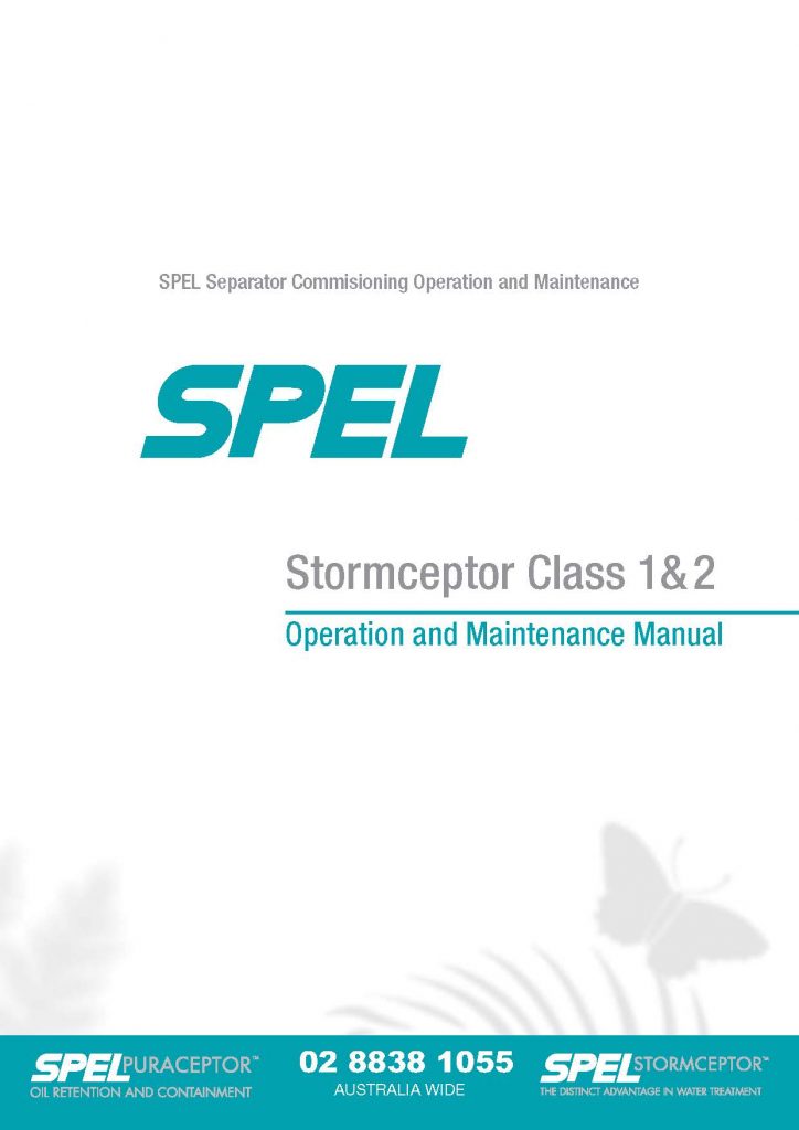 Stormceptor Class Manual