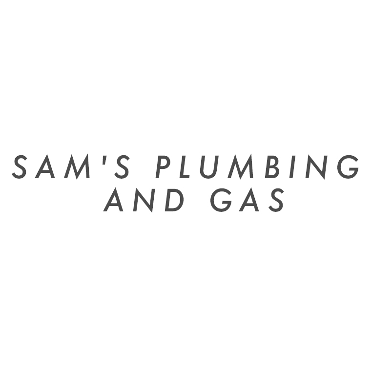 Sam's plumbing and Gas text image